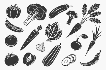 vegetables seamless pattern