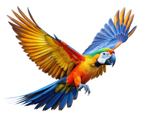 Fototapeta premium king parrot flying PNG