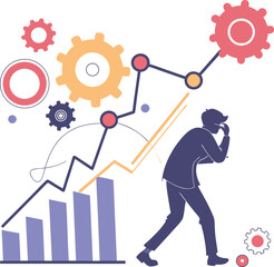 Visually interesting representation of data