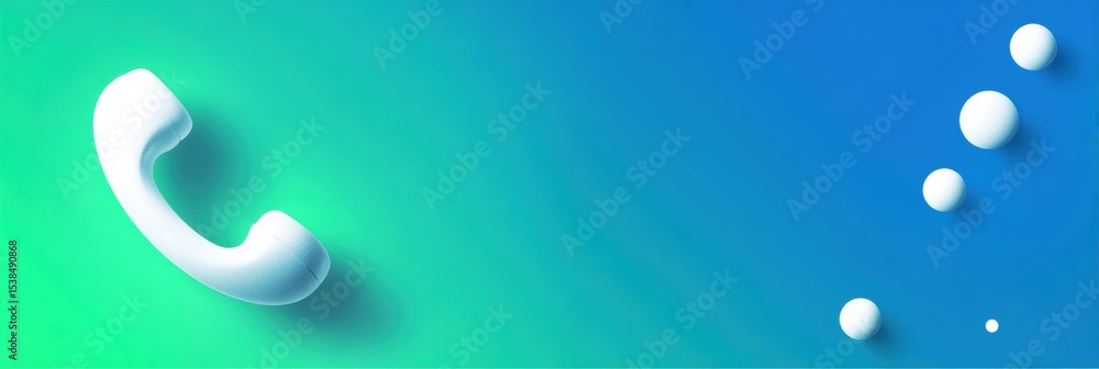 Poster support hotline card layout with customizable design elements and modern color gradients for effecti