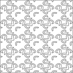 Abstract patterns.Abstract forms from lines. Vector graphics for design, prints, decoration, cover, textile, digital wallpaper, web background, wrapping paper, clothing, fabric, packaging, cards.