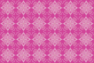 seamless damask pattern