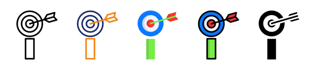 Goals Multyple Style Icon