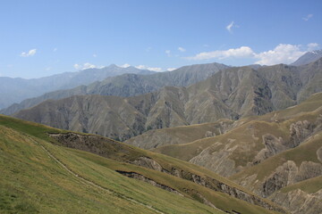 mountain landscape in summer