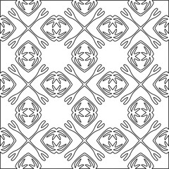 Abstract patterns.Abstract forms from lines. Vector graphics for design, prints, decoration, cover, textile, digital wallpaper, web background, wrapping paper, clothing, fabric, packaging, cards.