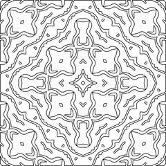 Abstract patterns.Abstract forms from lines. Vector graphics for design, prints, decoration, cover, textile, digital wallpaper, web background, wrapping paper, clothing, fabric, packaging, cards.