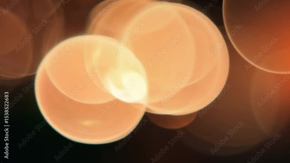 Poster abstract vibrant bokeh lights in soft focus creating a dreamy and atmospheric background for artisti