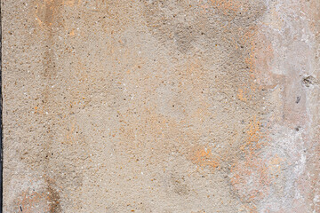 Concrete surface texture with natural stains background