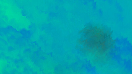 Abstract teal and turquoise blended color background fluid