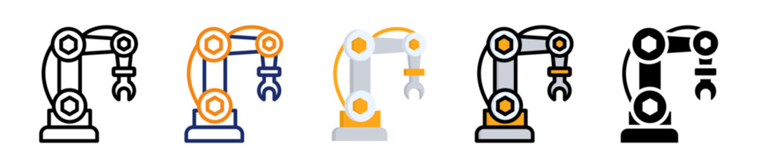 Robotics Multyple Style Icon