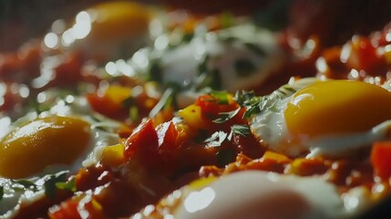 fried egg in a frying pan