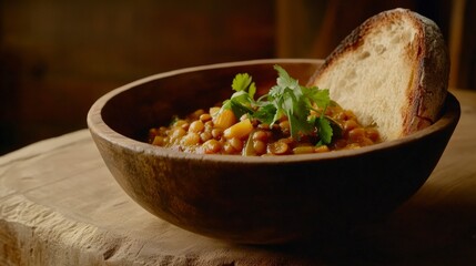 baked beans with vegetables