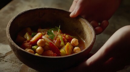 beef stew with potatoes and vegetables