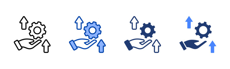 Development icon sheet multiple style collection