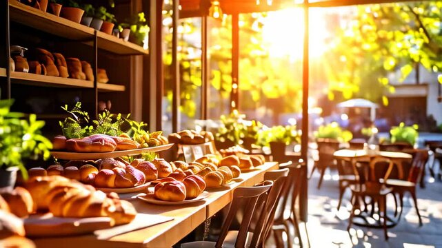 Many different types of bread on the table