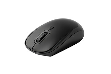 Black wireless computer mouse