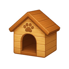 Home Pets Icon 10 | Wooden doghouse shelter