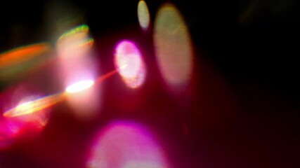 vintage cinema or lens flare bokeh overlay on cinematic film overlay flash light in light leak