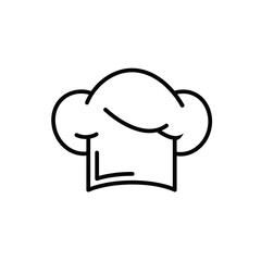 Chef hat logo vector abstract template download