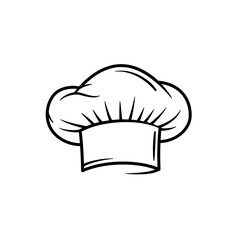 Chef hat logo vector abstract template download