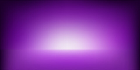 studio room design with gradient purple color background. vector illustration