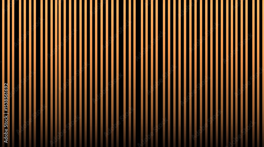Aufkleber vertical stripes in warm tones create visually striking pattern, evoking sense of depth and movement