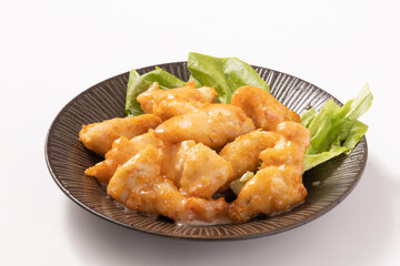 鶏ささみ　チリソース