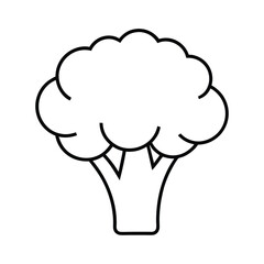 vector illustration of a head