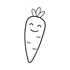 carrot cartoon illustration