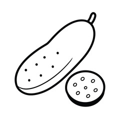 vector illustration of an apple