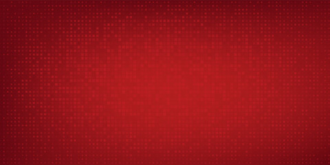 Red diagonal geometric shape with halftone eps10