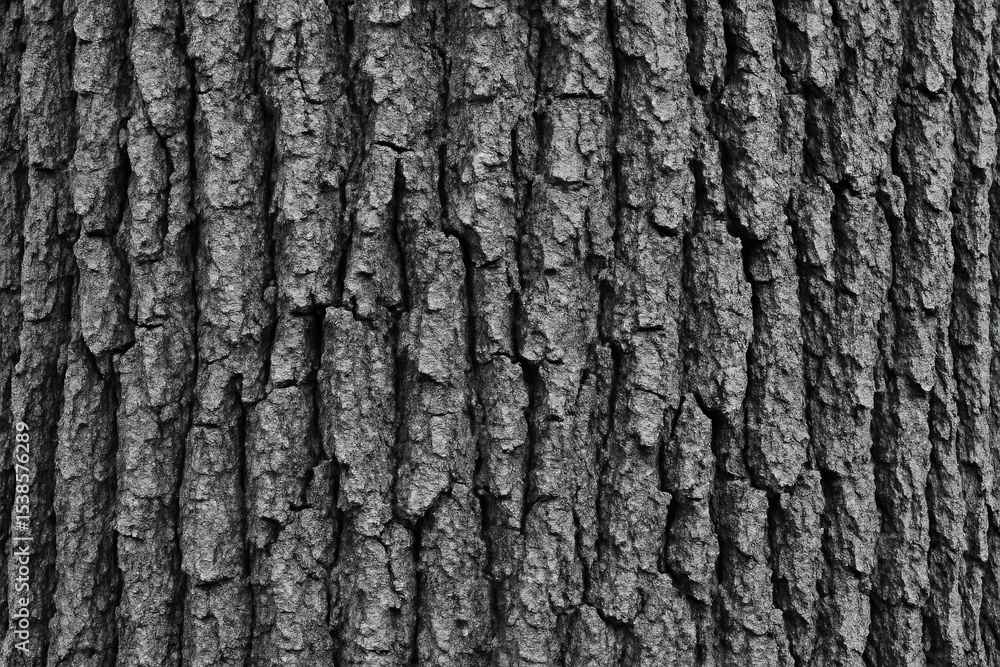 Poster monochrome tree bark pattern as a textured backdrop
