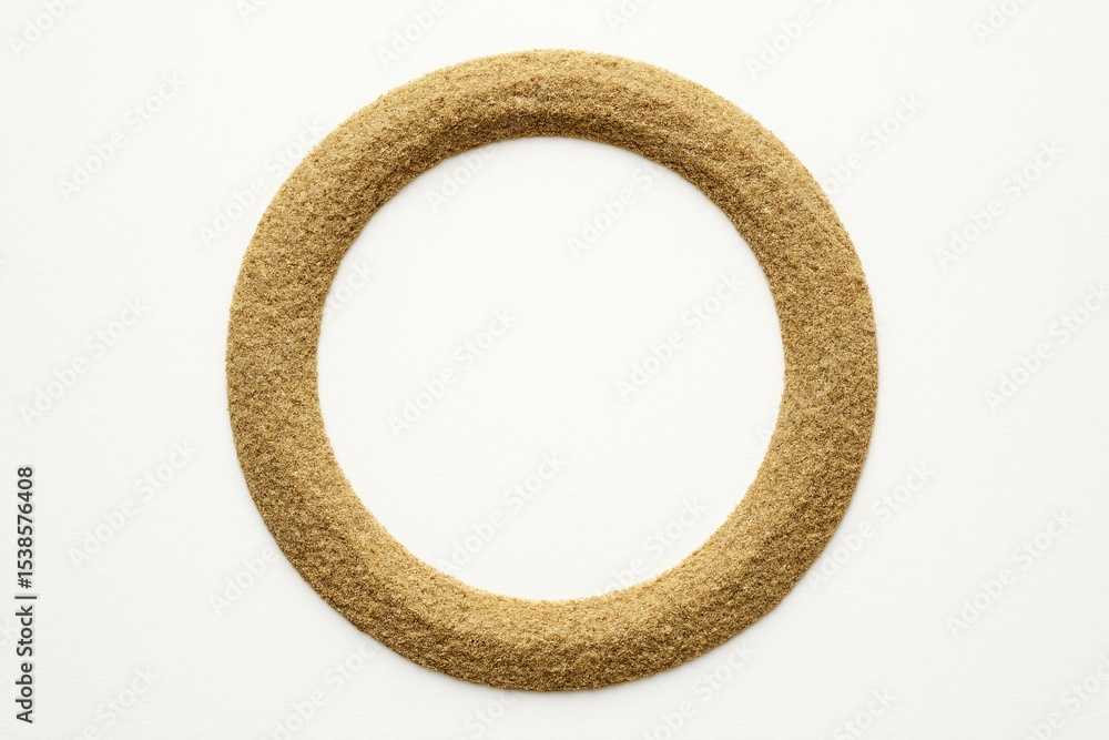 Poster different types of circle rings explained