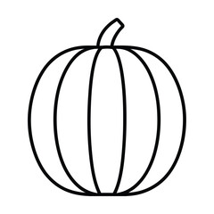 pumpkin isolated on white