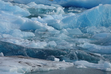 Icebergs at Perito Moreno Glacier, El Calafate, Argentina