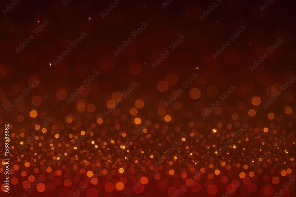 Canvas Prints soft focus with warm red and gold hues in the background