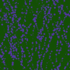purple and green
