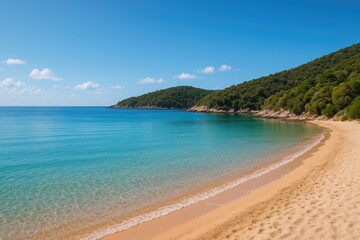 Fototapeta premium Serene Coastal Cove