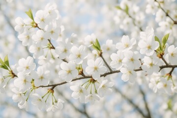 Obraz premium Springtime Blooms of Cherry Blossoms