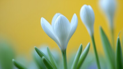 Obraz premium Photograph of a Crocus flower in bloom