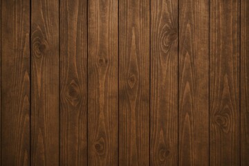 Fototapeta premium Wooden wall with a brown plank design
