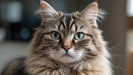 Fototapeta premium Adorable feline companions and their playful antics