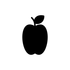Apple icon symbol for apps and websites. Apple sign and symbols for web design.