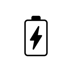 Obraz premium Battery icon symbol for apps and websites. battery Charging sign. battery charge level