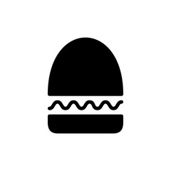 Burger icon symbol for apps and websites. burger sign and symbol. hamburger