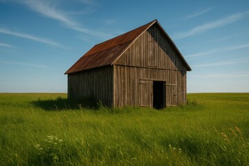 Derelict agricultural sheds in rural areas