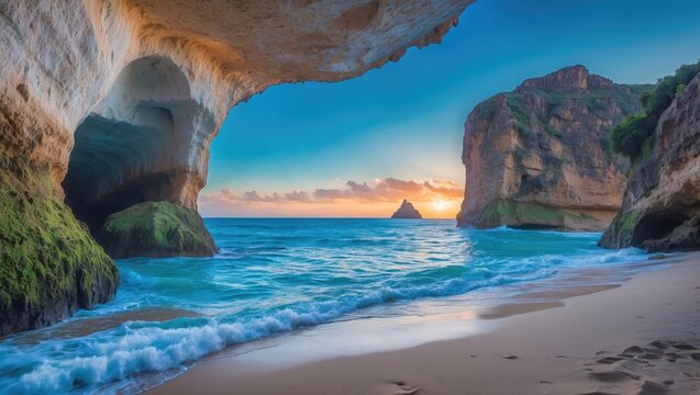 Stunning Cave in the Paracas National Reserve
