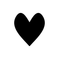 Love icon symbol for apps and websites. Heart sign and symbol. Like icon vector.