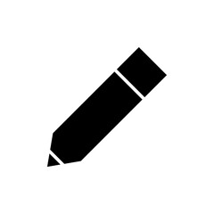 Pencil icon symbol for apps and websites. pen sign and symbol. edit icon vector