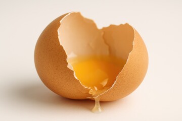 Cracked eggshells post-cooking or chick hatching